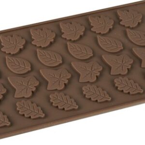Chocoladevorm mal blaadjes
