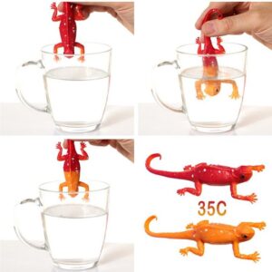 Kleurveranderende Kameleon Roze verkleurt in water