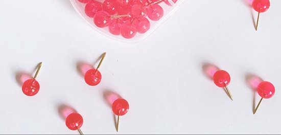 Punaises bol Roze Doorzichtig - Afbeelding 2