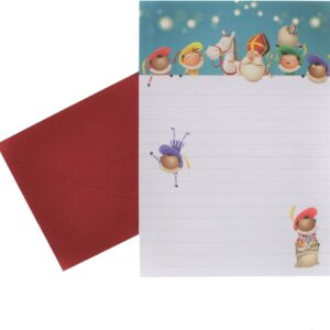 Briefpapier Sinterklaas A5 met enveloppen