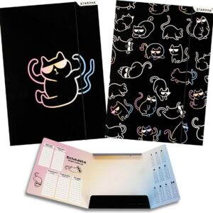 Elastomap kat zwart bewaarmap A4 papieren