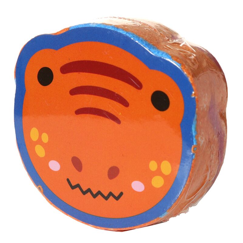 Magische handdoek dino oranje/blauw