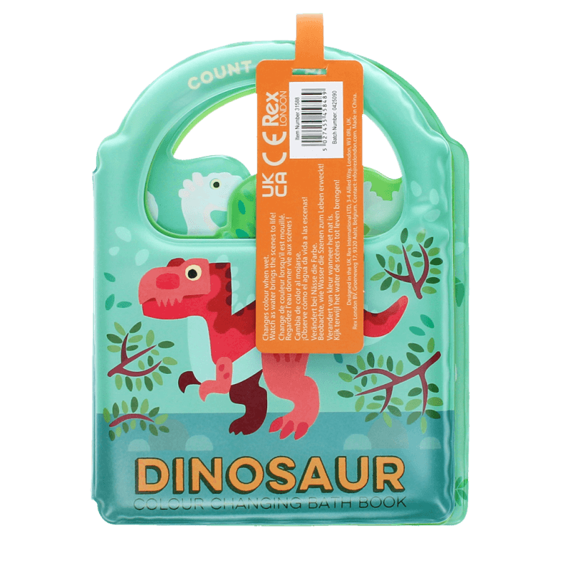 Kleurveranderend badboek baby dino’s - Afbeelding 6