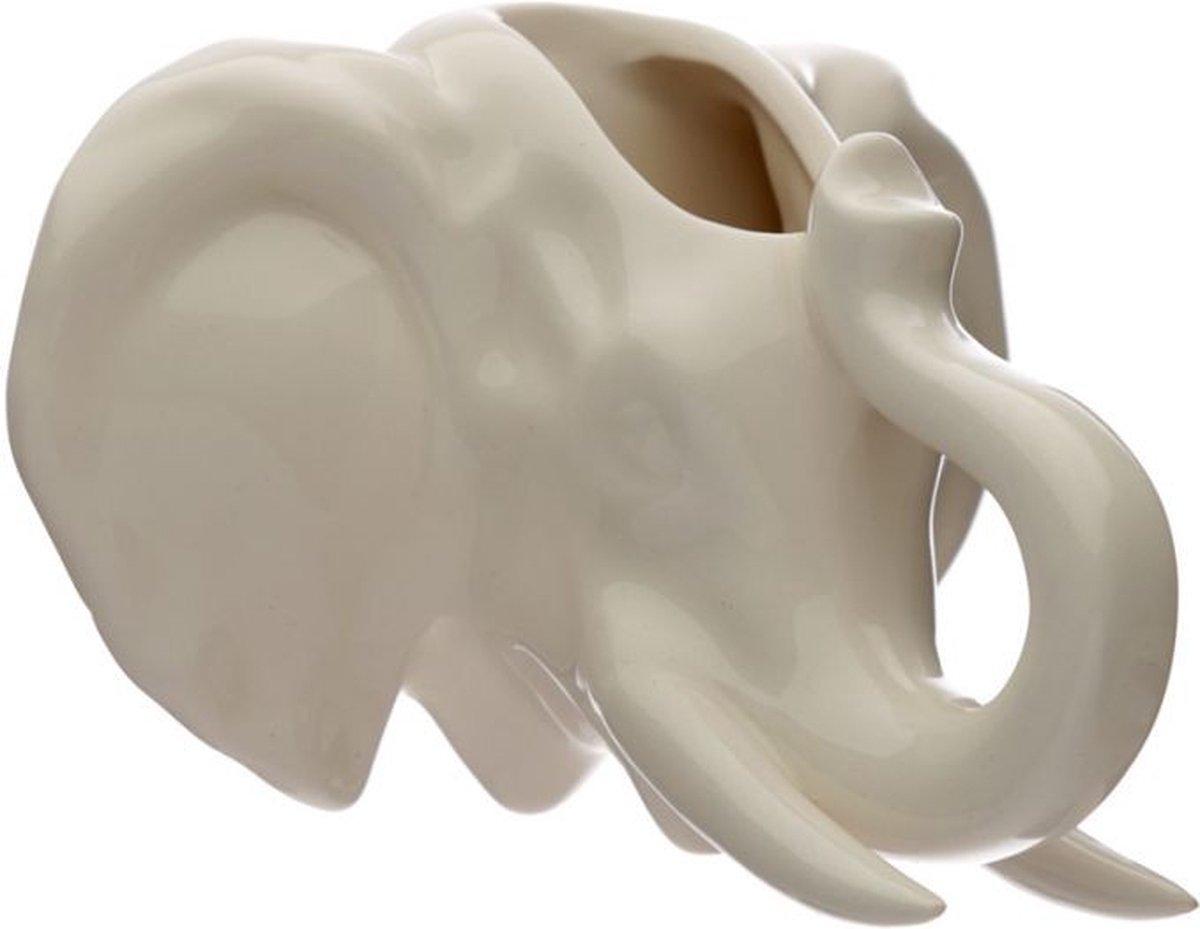 keramiek wand plantpot olifant bloempot