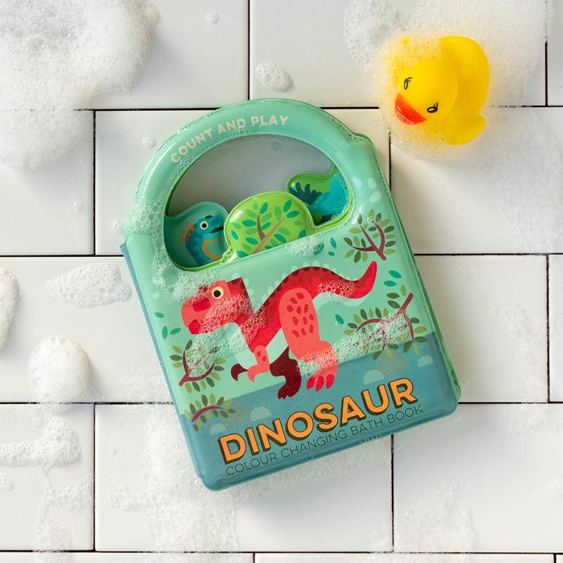 Kleurveranderend badboek baby dino’s - Afbeelding 2