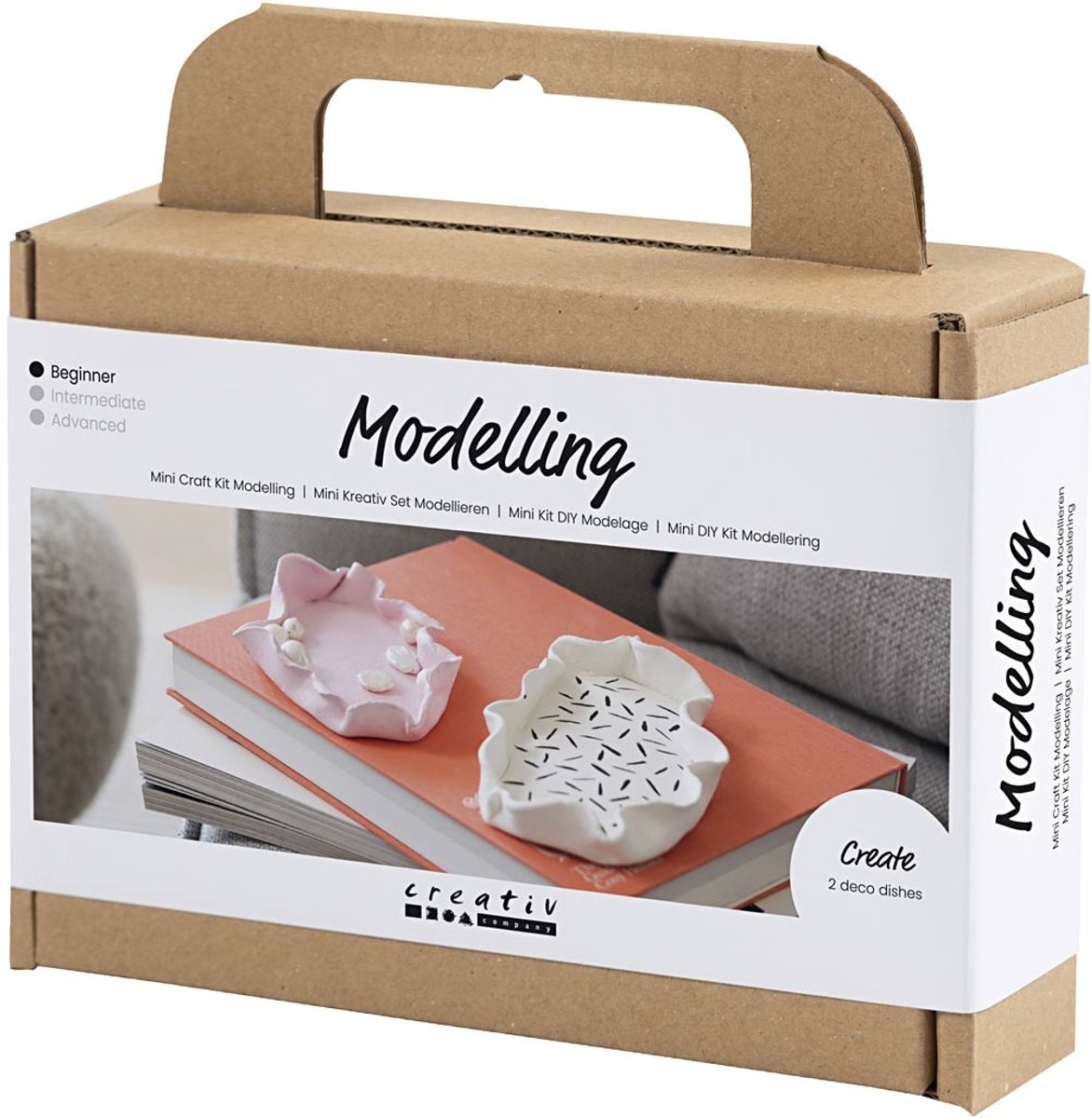 Mini Hobbyset Boetseren Schaaltjes