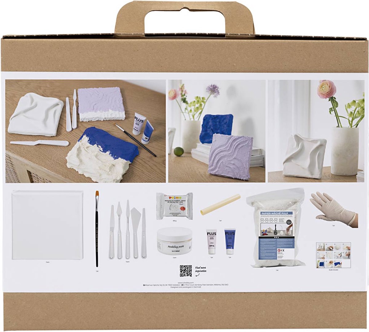 Maxi Hobbyset Boetseren Wanddecoratie - Afbeelding 2